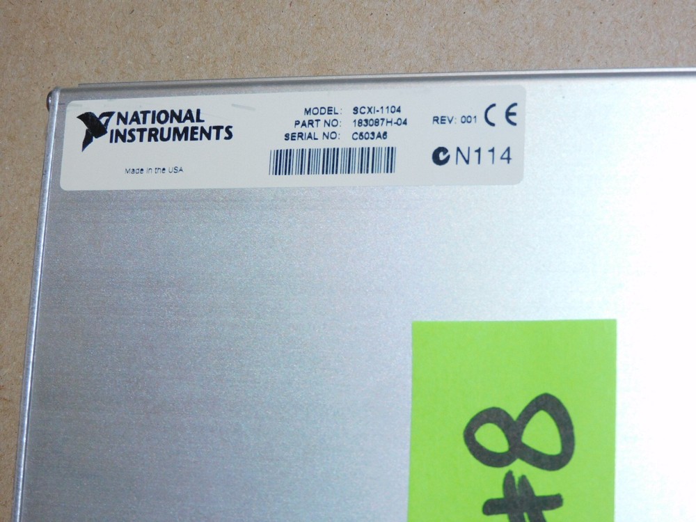 National Instruments Channel Input Module SCXI-1104 32 LOT # 8