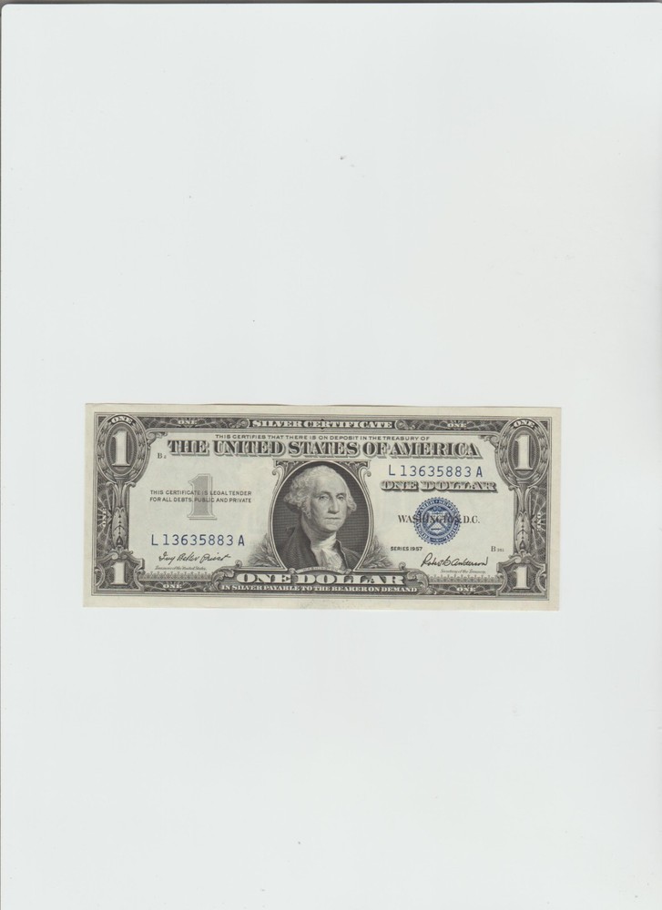 Choice UNCirculated 1957  Silver Certificate