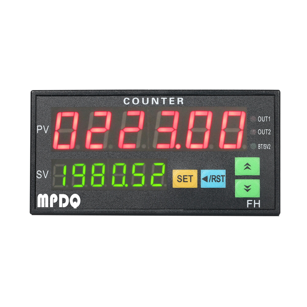 AC/ 90~265V Light-Emitting Diode Digital Counter Fr Length Batch Counting V4K8