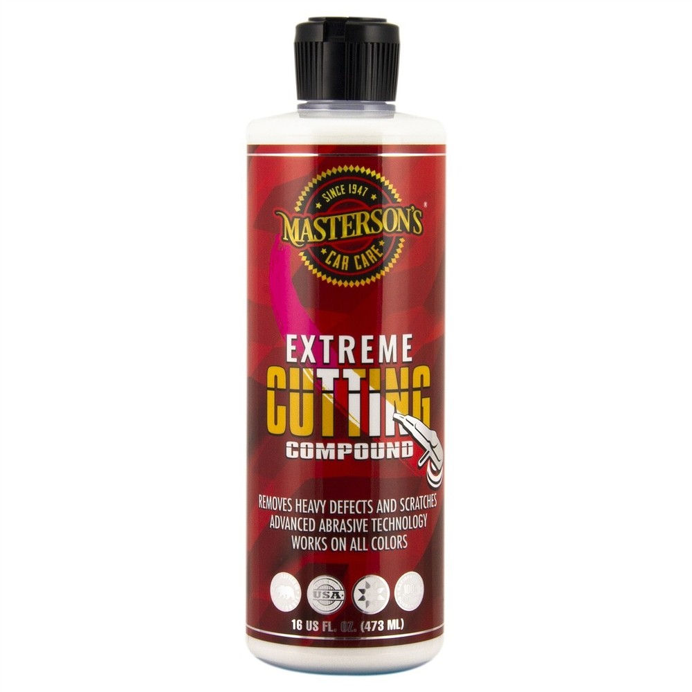 Masterson's Car Care Extreme Cutting Compound 16OZ Bottle