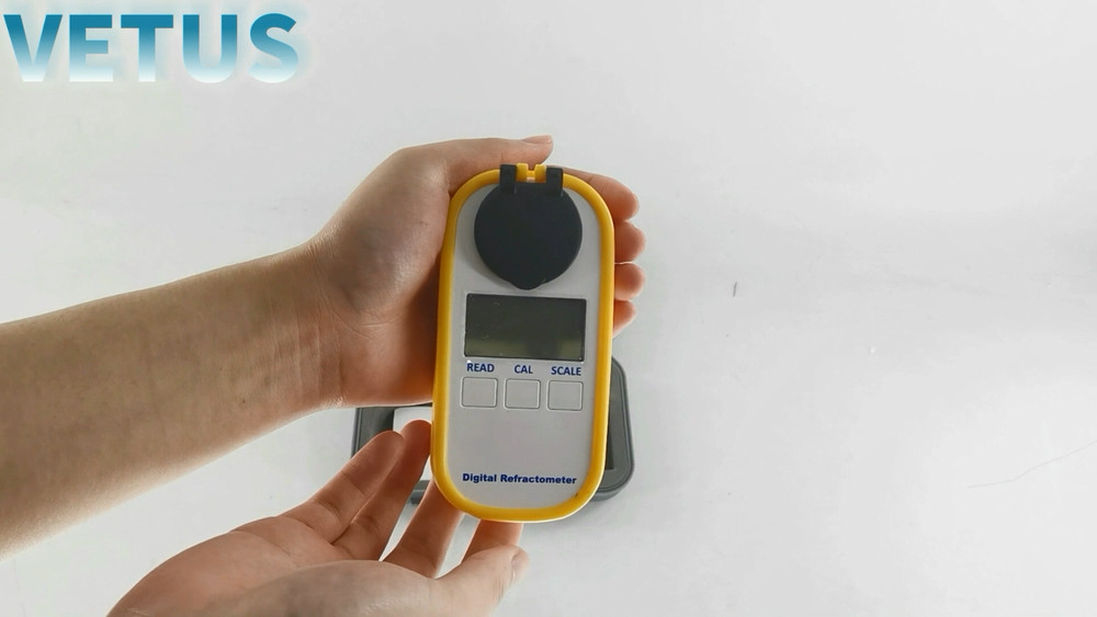 Digital Honey Refractometer Brix Meter Sugar Content Tester with Rang