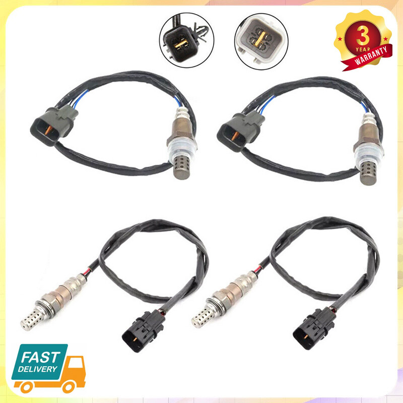 Set of 4 Oxygen Sensor For Mitsubishi 2006-2012 Eclipse 2007-2009 Galant 3.8L V6
