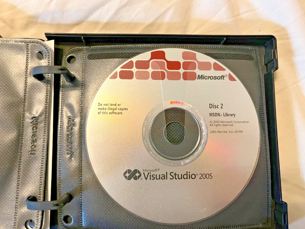 Microsoft Visual Studio 2005 Professional Edition Full Version Academic MSDN