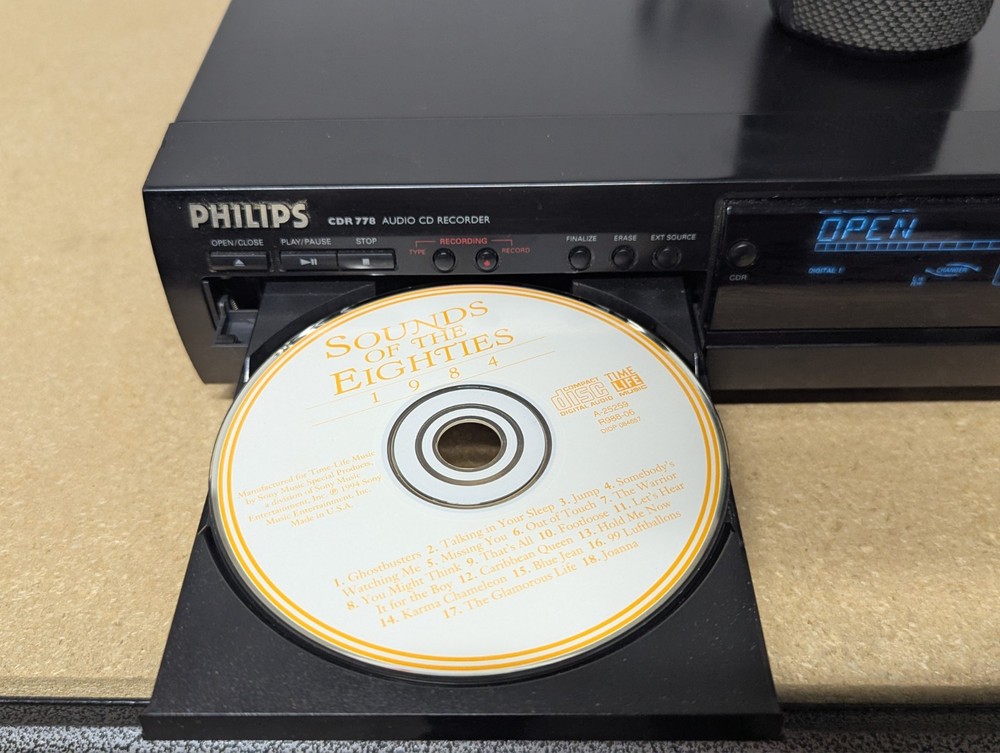 Philips Audio CD Recorder CDR778