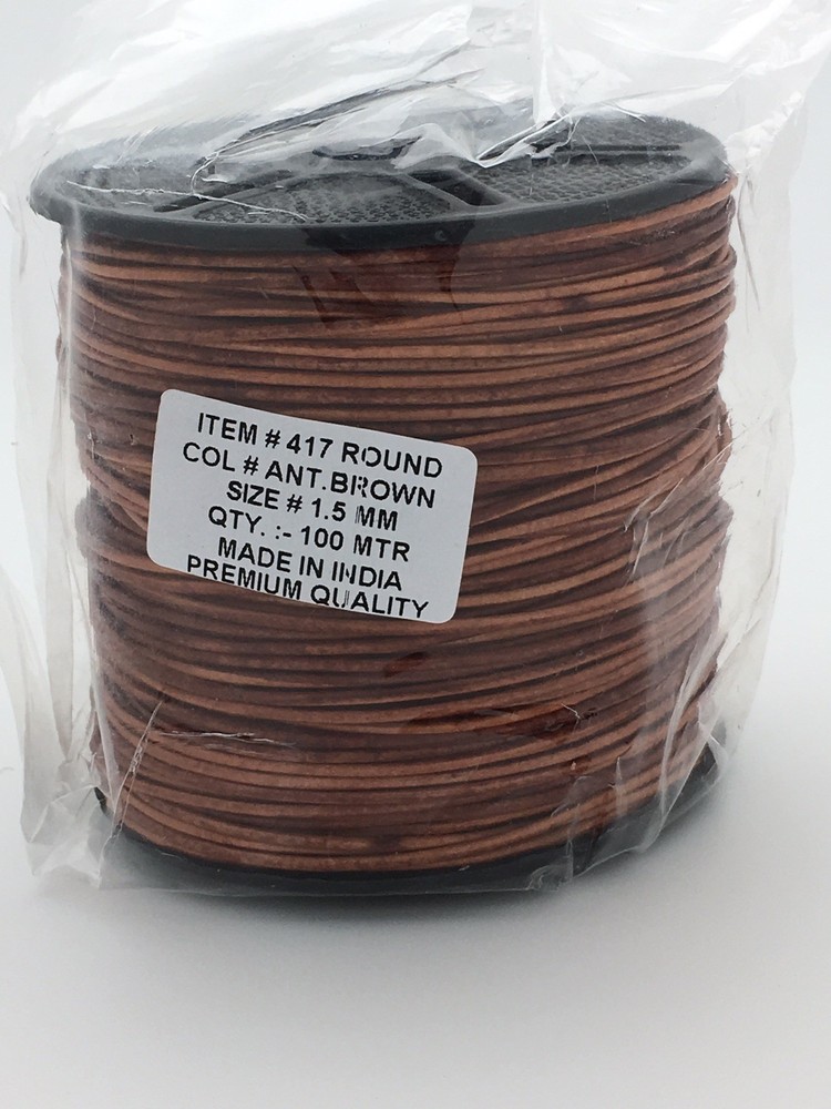 Premium Quality Leather Cord 100 meter