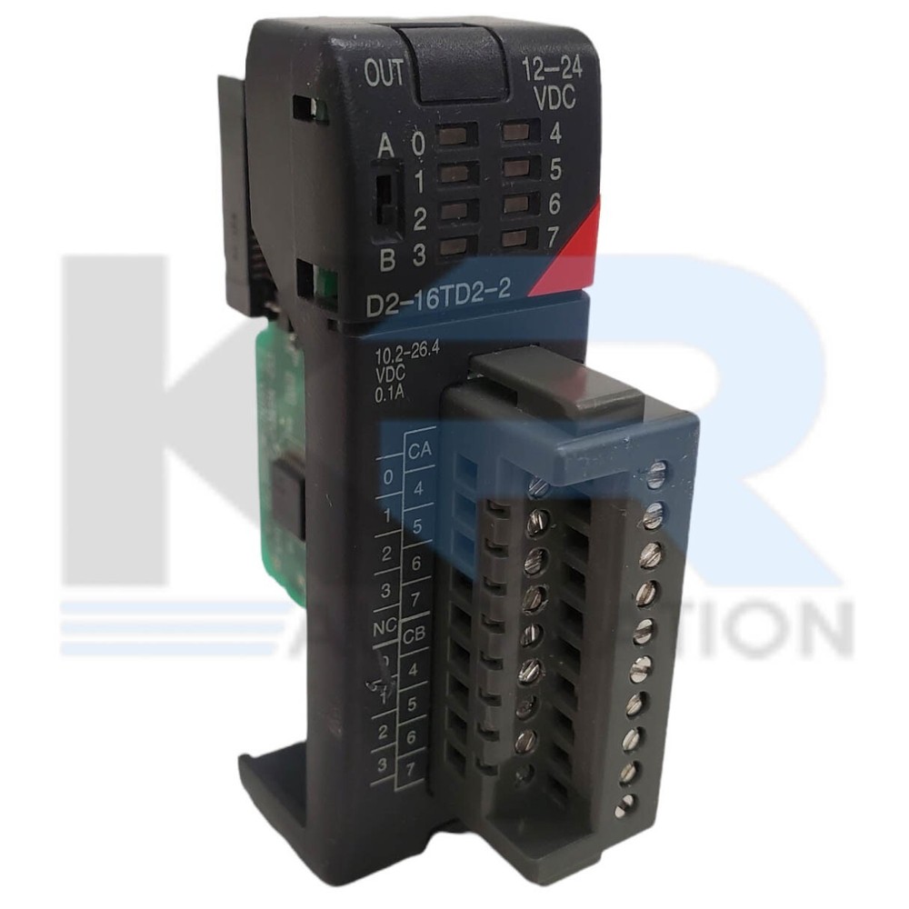 Automation Direct D2-16TD2-2 16-Point Output Module W/Removable Terminal Block