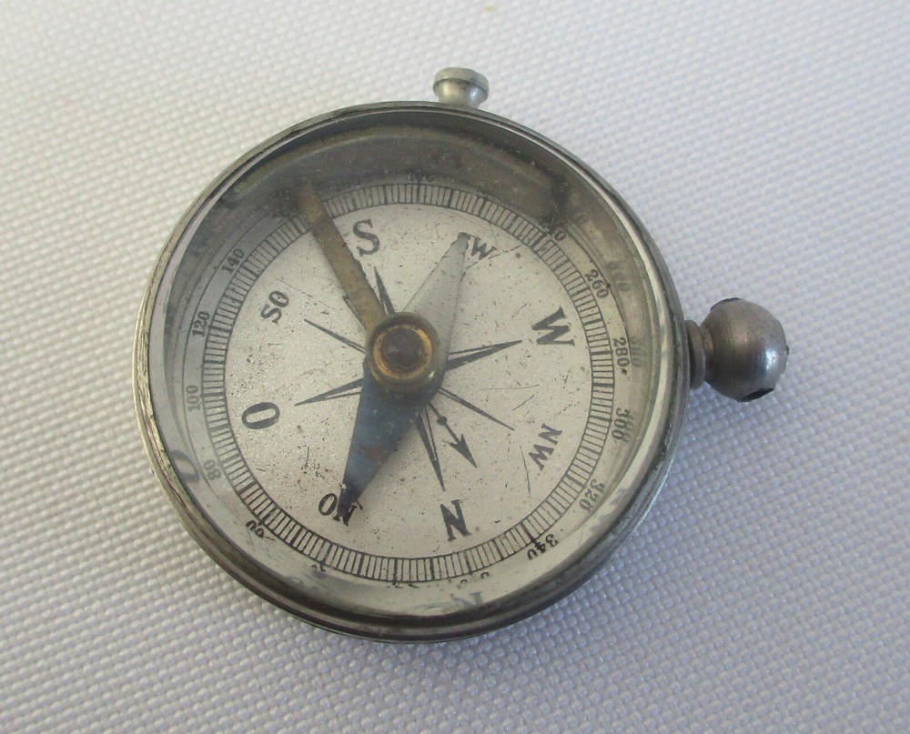 Vintage Compass Bevel Glass Cover