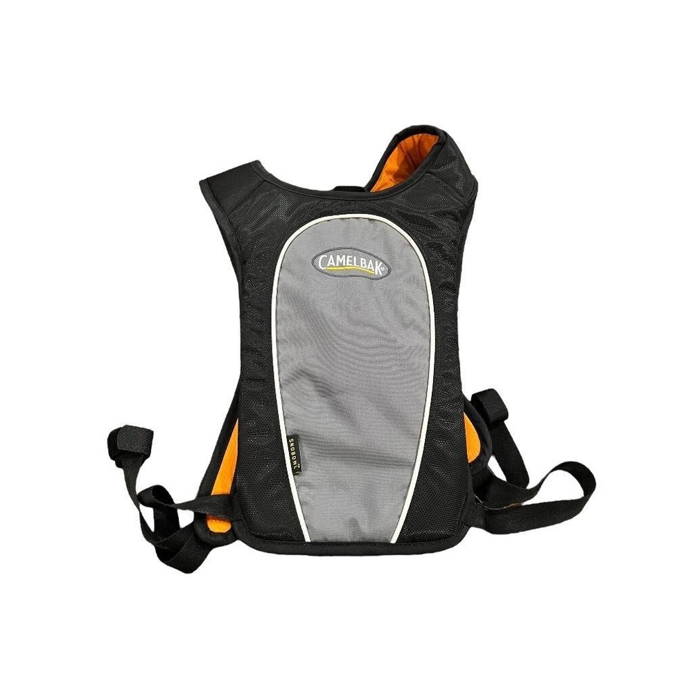 Camelback Snobowl Hydration Backpack No Bladder Orange Gray Black EUC