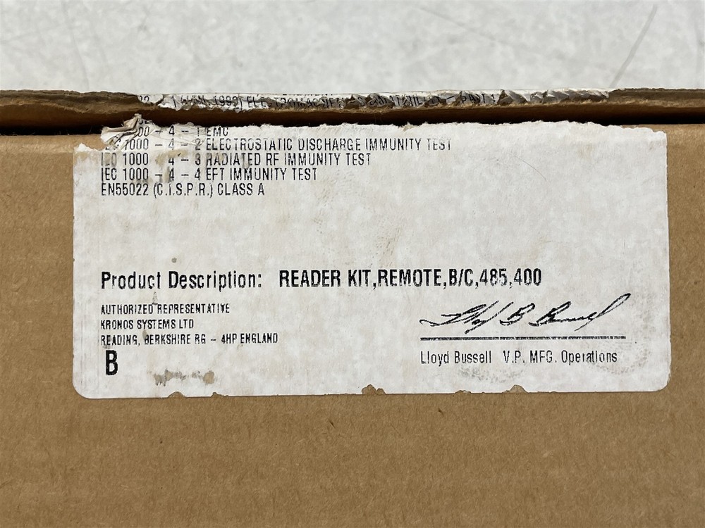 KRONOS 8600760-001 REMOTE READER NEW IN OPEN BOX-MULTIPLE AVAILABLE
