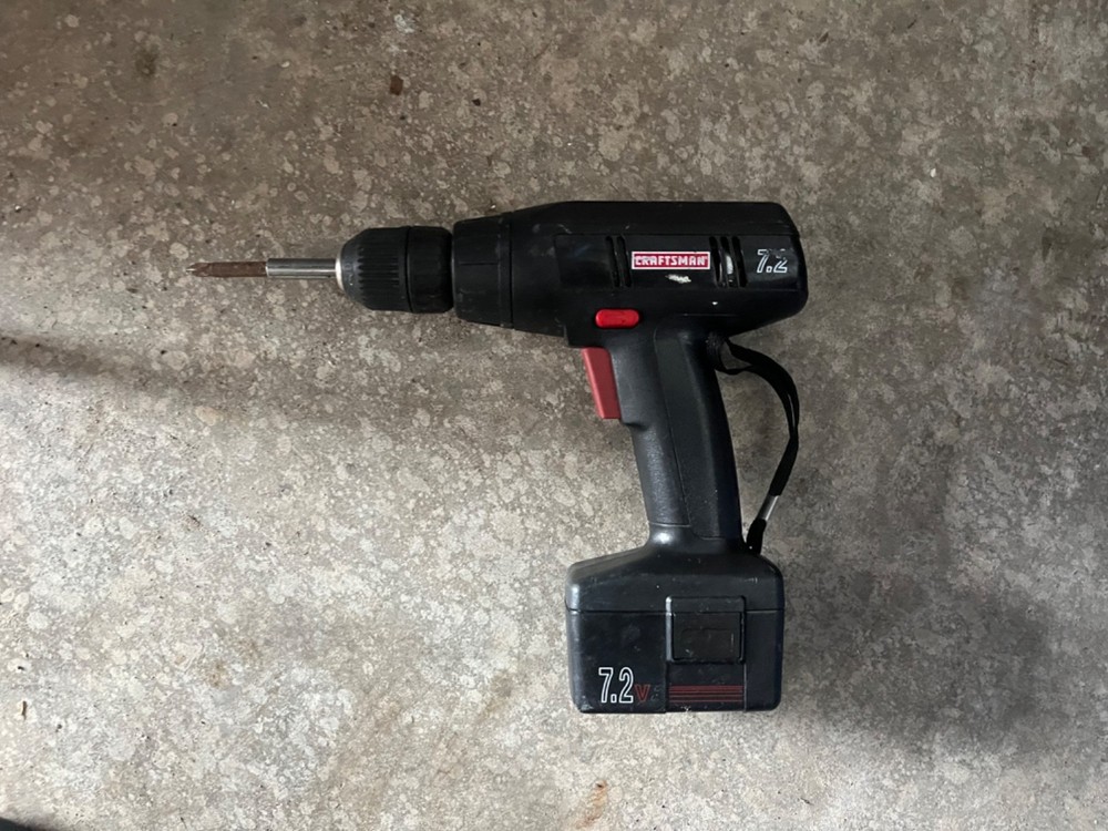craftman 7.2v cordless drill