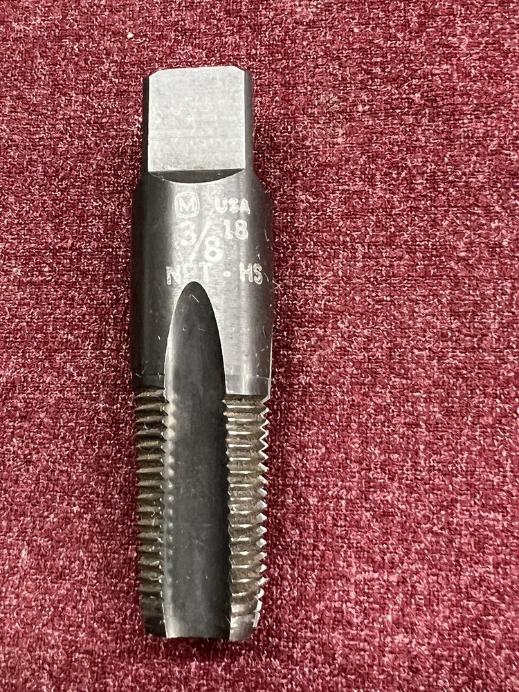 3/8" 18 NPT-HS PIPE TAP - 3 TOTAL