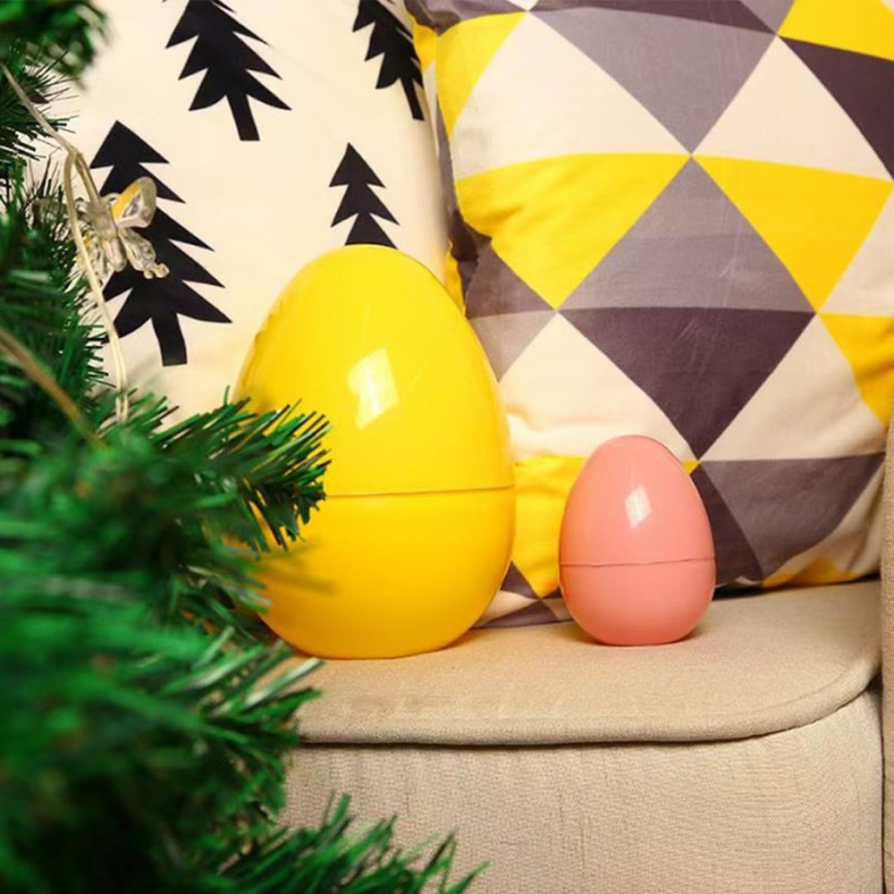 easter eggs，Jumbo Fillable Easter Eggs Colorful Bright Plastic Easter Egg