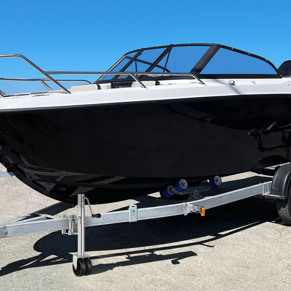 Trailer Jack with Wheel, 2000 lbs Load Capacity, Utility Trailers