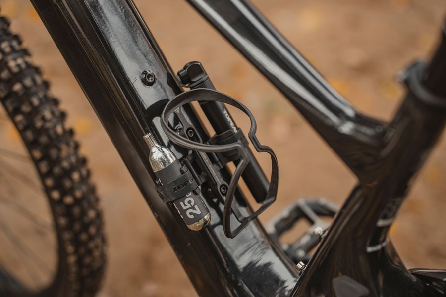Topeak Cage Side Mount Bottle Cage Storage - Adjustable, Rotatable Side-Entry