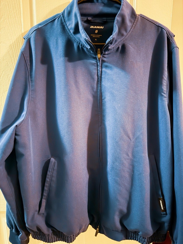 Jaanu Wolfe Everyday 6-Pocket Scrub Jacket - Midnight Navy