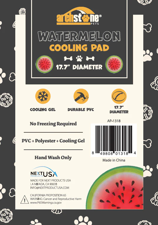 Pet Cooling Pad, Watermelon NP21X