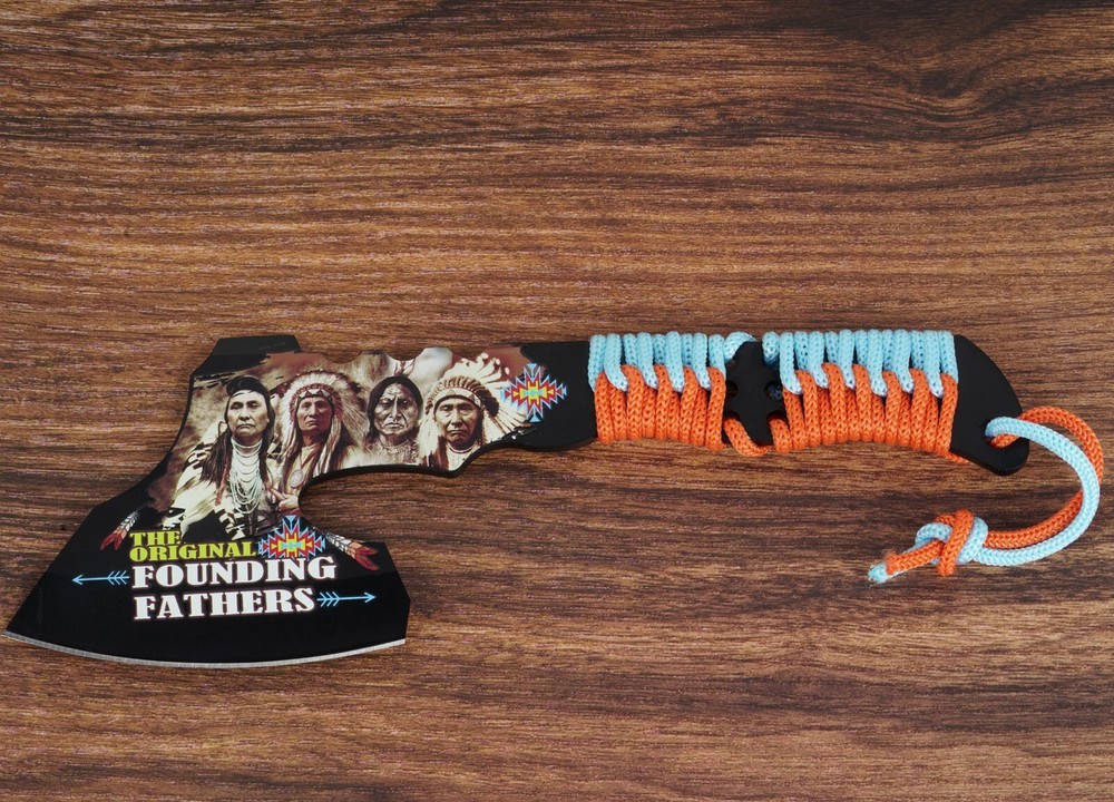 Tomahawk Founding Fathers Axe Survival Hatchet, Great for Outdoors Activity