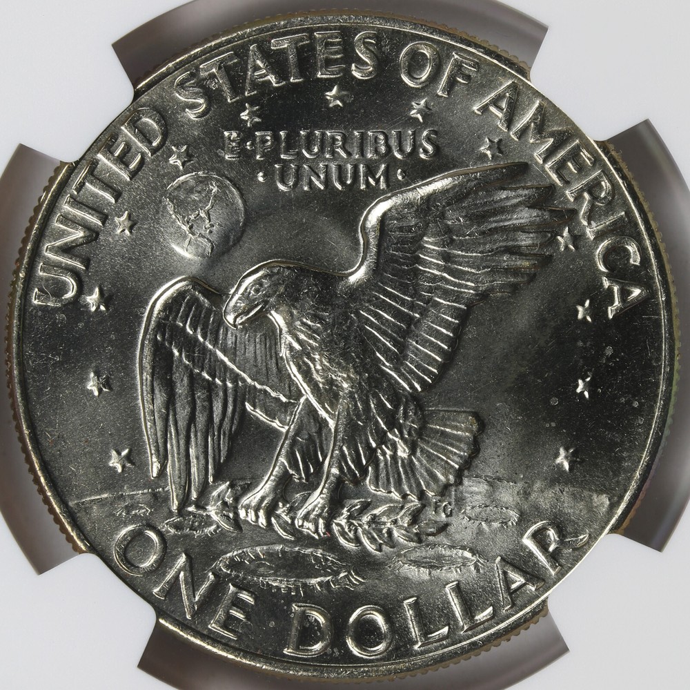 1973-D Eisenhower Dollar Ike $1 NGC MS66