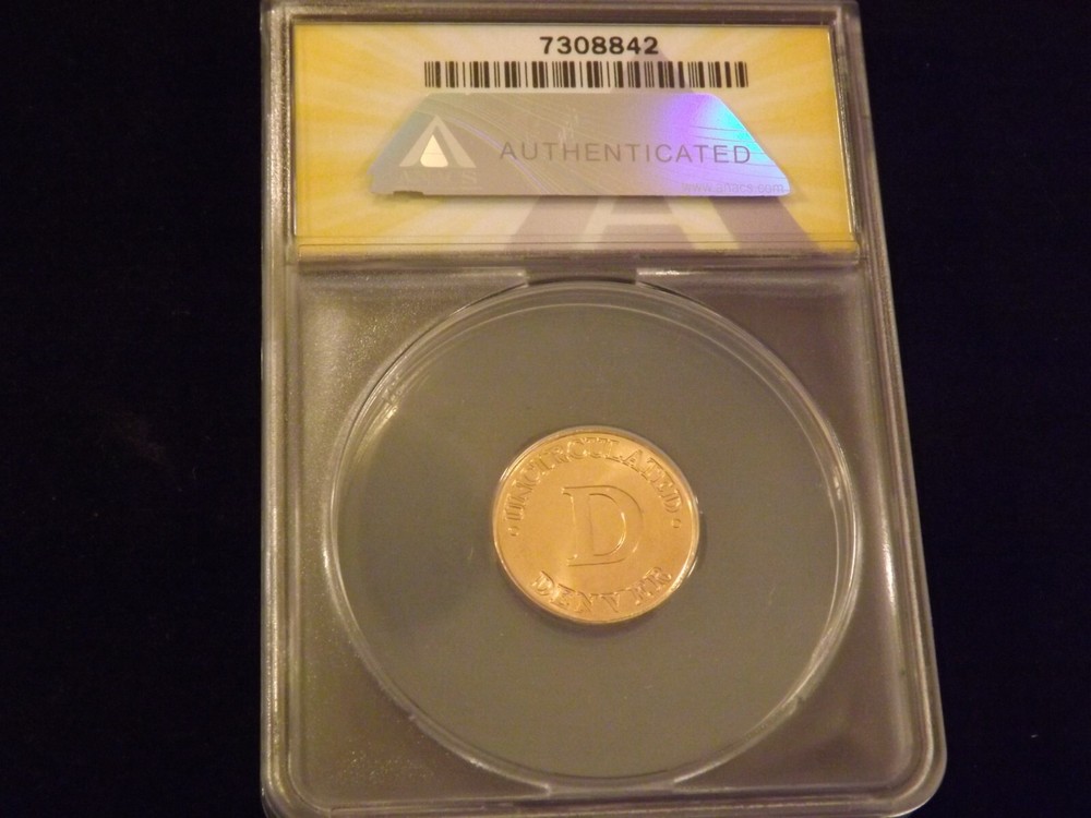 DENVER TOKEN ANACS MS 68