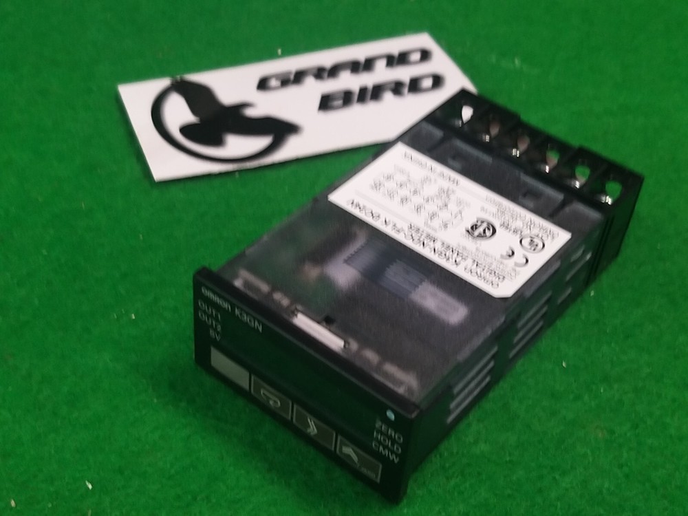 OMRON K3GN-NDC-FLK Digital Panel Meter, USED