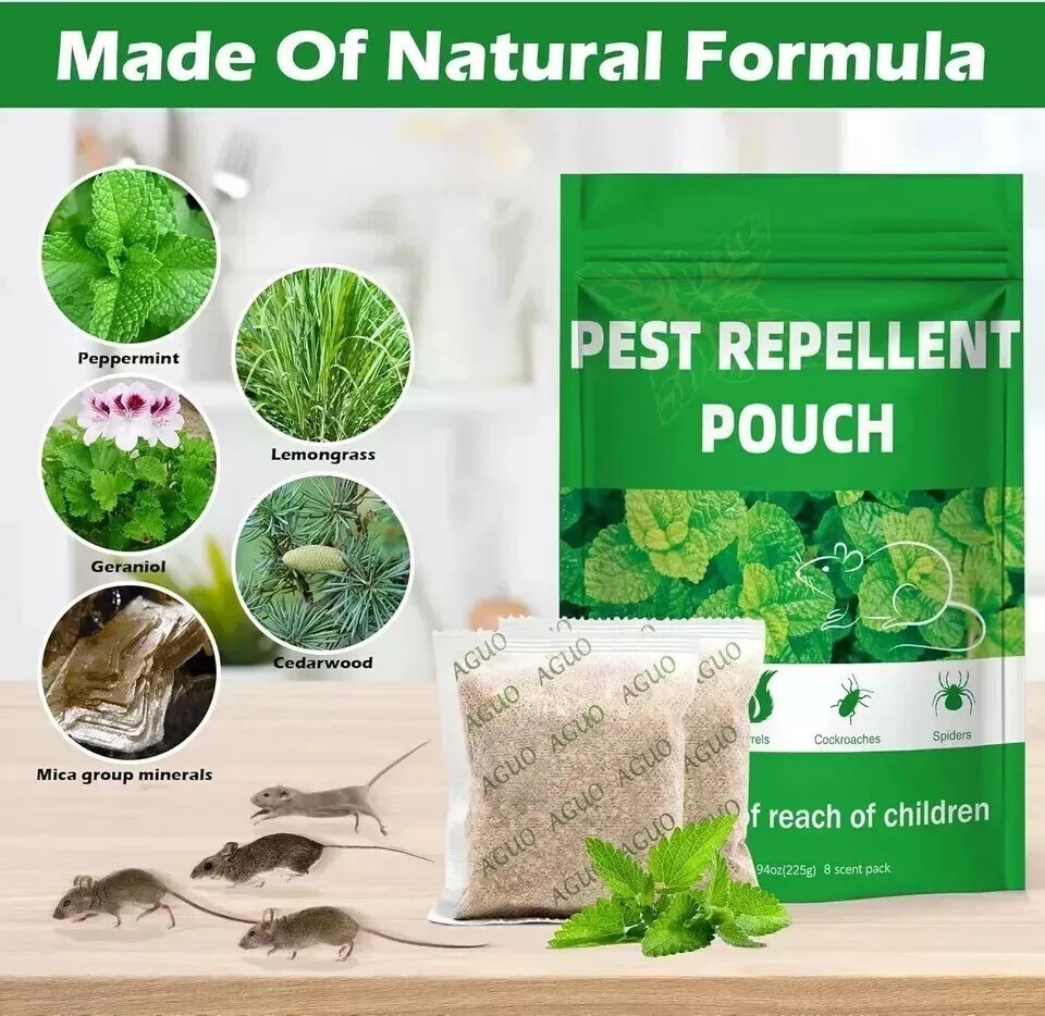 12 Pack Vamoose Natural Rodent