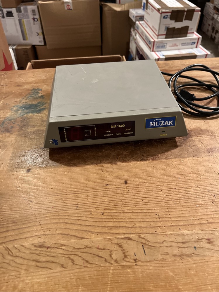 MUZAK MU1600 PACESETTER Tested & Working