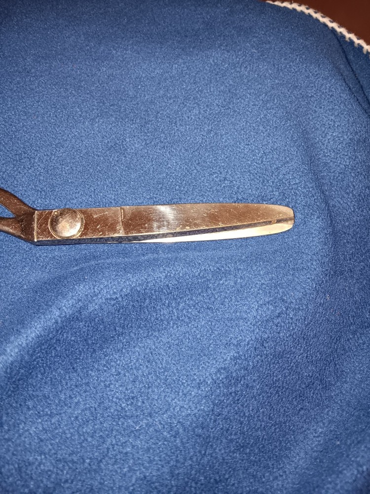 WISS VINTAGE PINKING SHEARS NICE CHROME