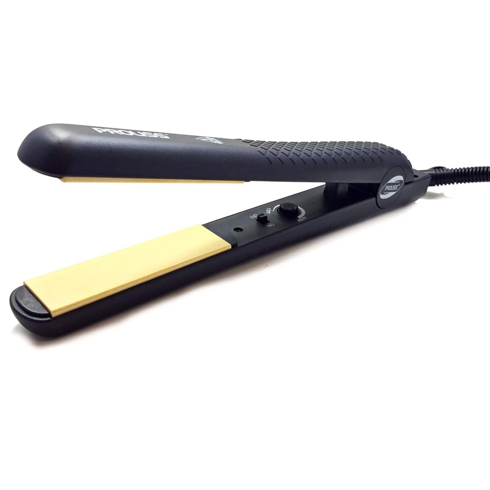 Infusion 1.25" Ceramic Flat Iron Single Pass Yellow Plate
