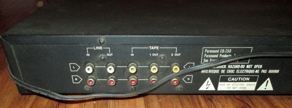 Parasound EQ-250 10-Band Stereo Equalizer