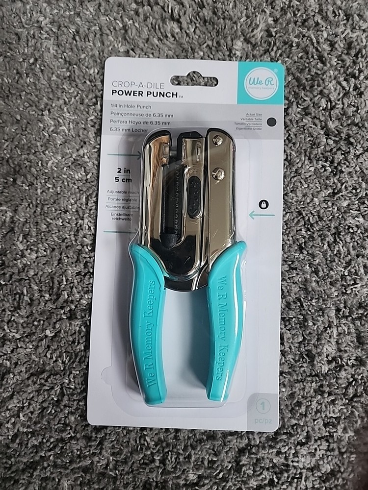 We R Memory Keepers 1/4" Crop-A-Dile Power Punch
