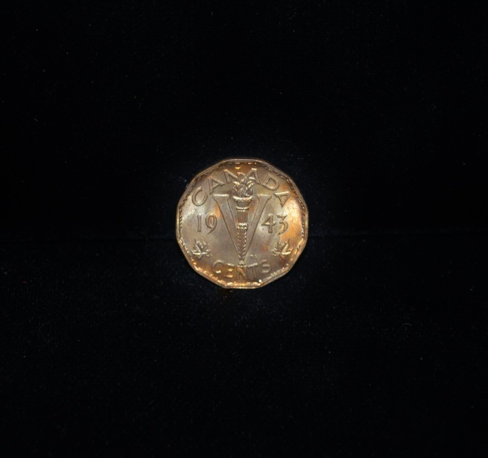 1943 Canada 5C KM 39 #CR10139
