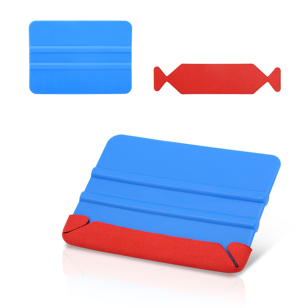 20Pcs Felt Edge Microfibe for Wrap Squeegee Vinyl Car Wet Application Tools