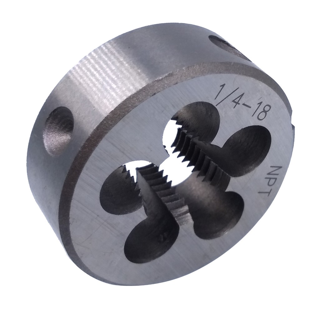HSS 1/4-18 NPT Taper Pipe Thread Die