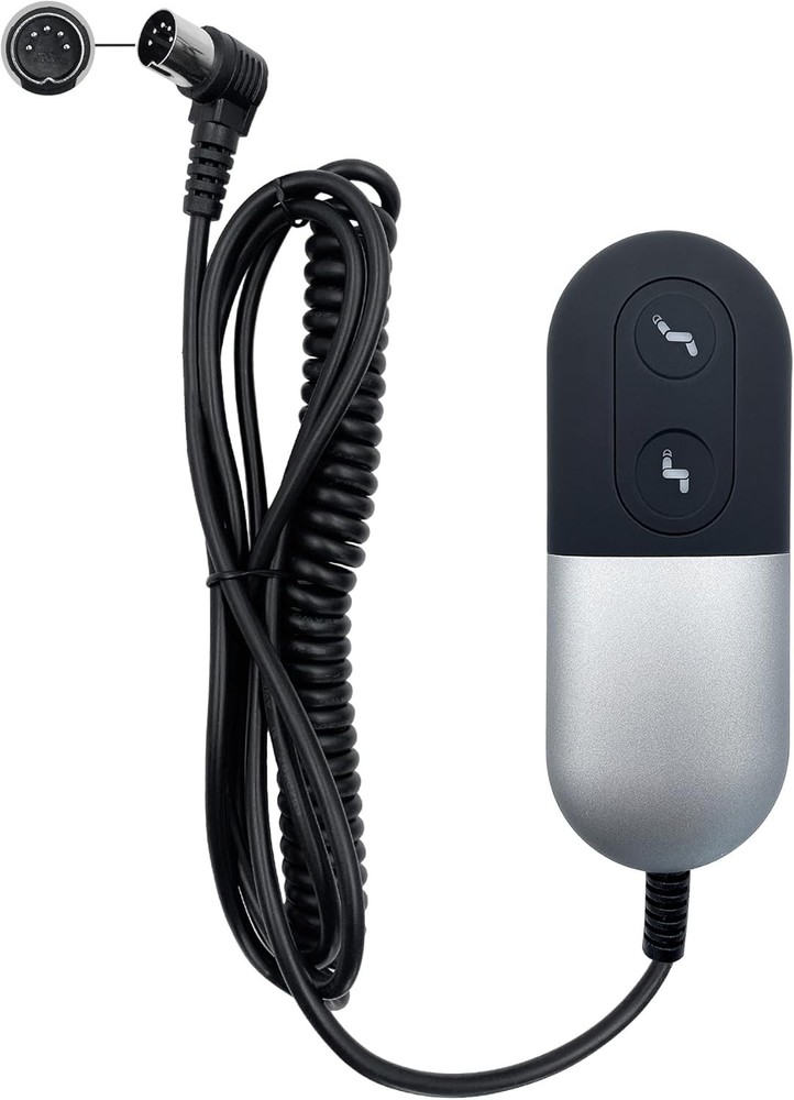 Lift Chair 2 Button 5 Pin Remote Hand Control Replacement with USB and Backlight