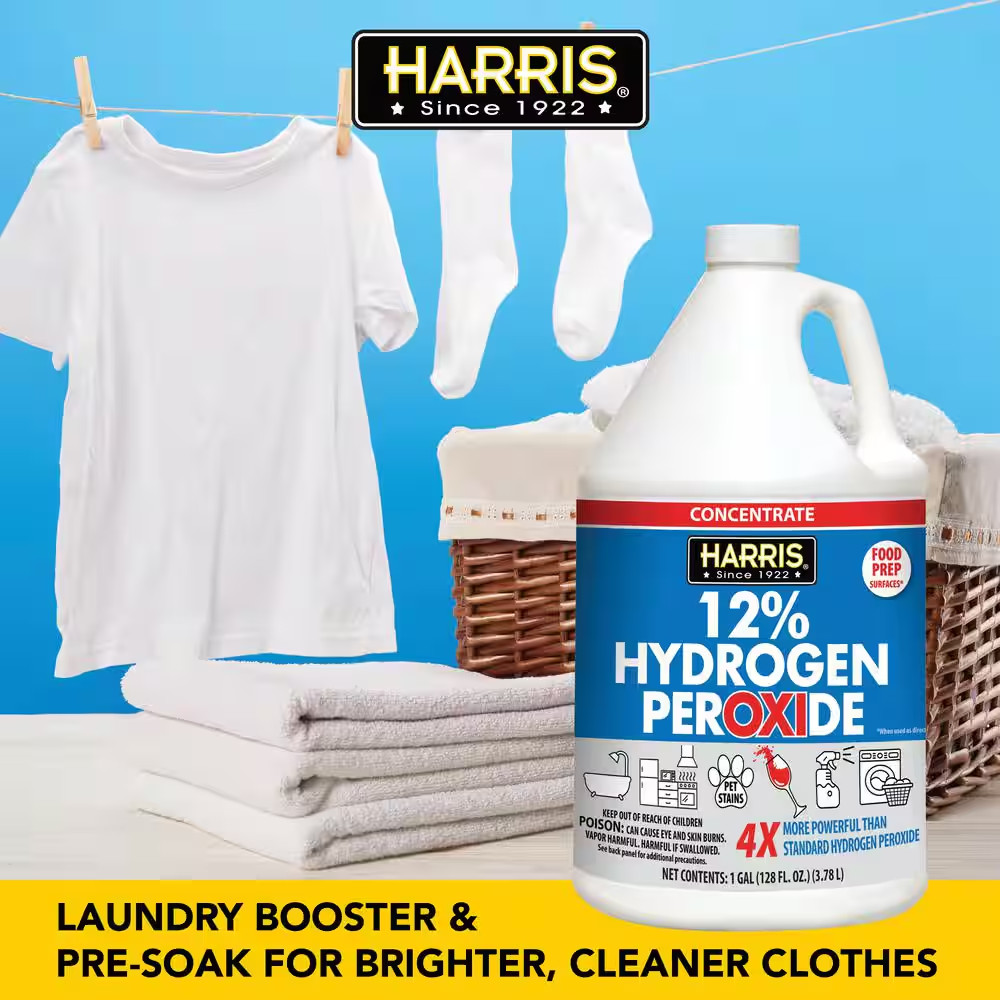 128 Oz. 12% Hydrogen Peroxide All Purpose Cleaner