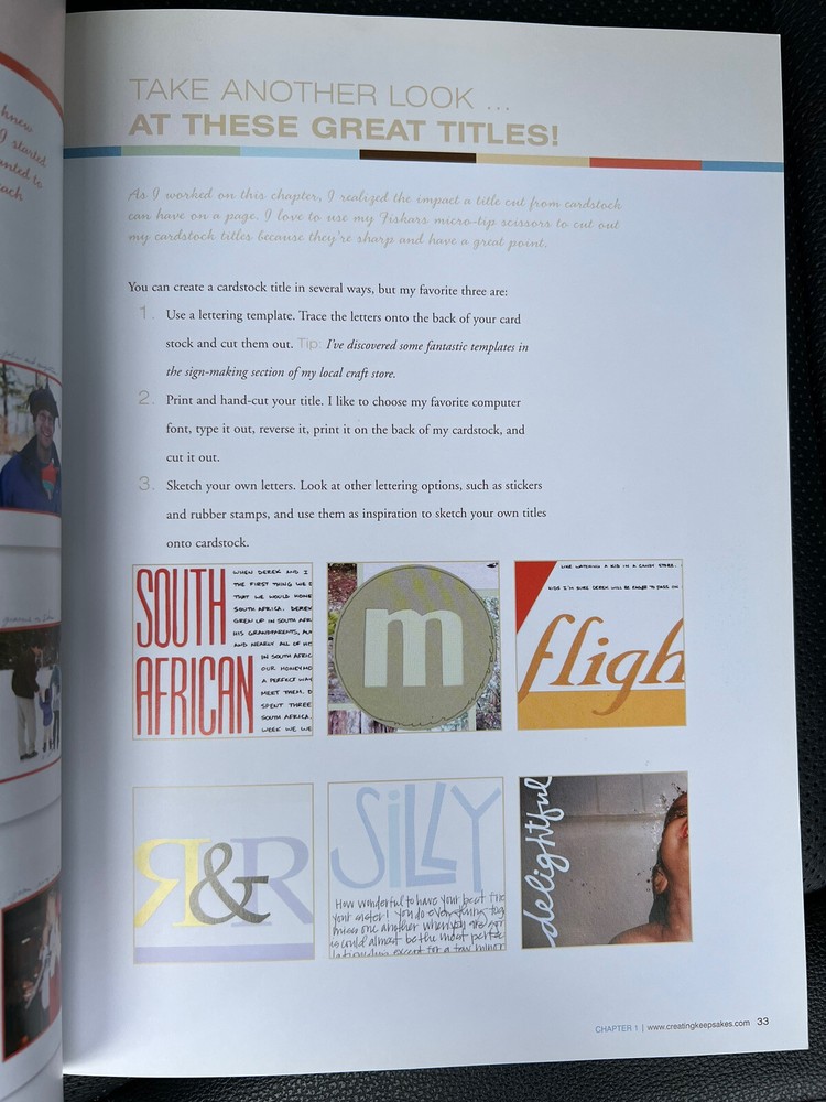 STEP UP YOUR SCRAPBOOKING Creating Keepsakes Creative Pages Idea Book