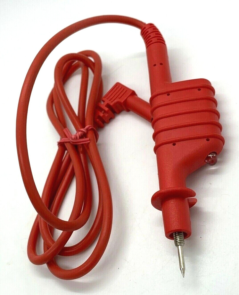 Blue Point Tools LIGHTED LED 48" Test Lead Multimeter Electrical Probe Auto Red