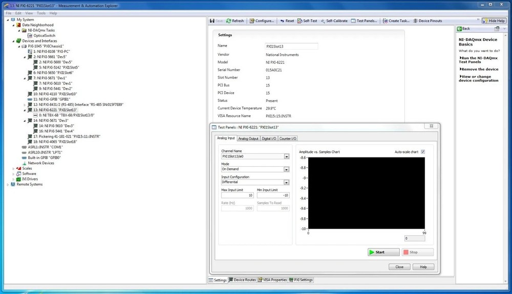 National Instruments Complete Lab Test System - Tested and Working