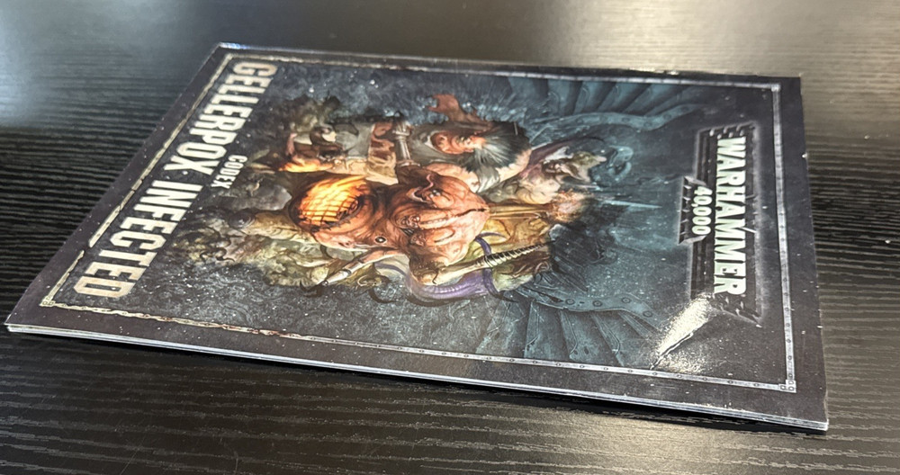 WARHAMMER 40,000 40K CODEX GELLERPOX INFECTED SC GAMES WORKSHOP VERY RARE OOP