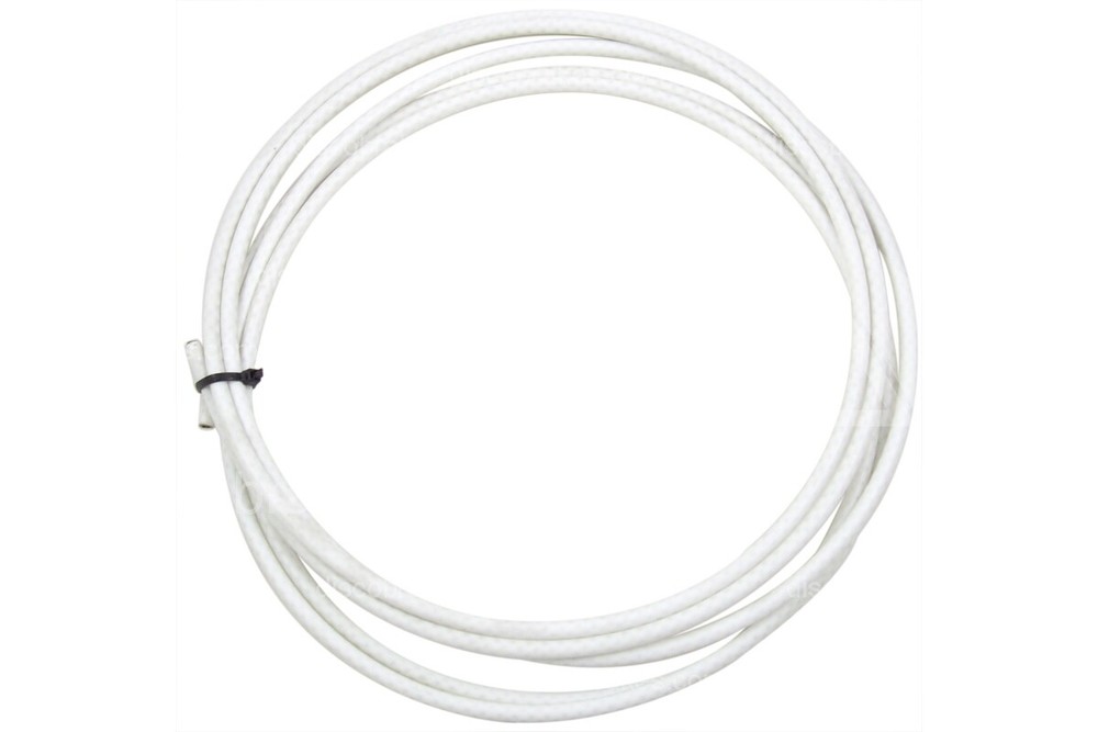 Full Brake Cable Set Front & Rear White 3m Outer 2x Inner, End Caps Ferrules
