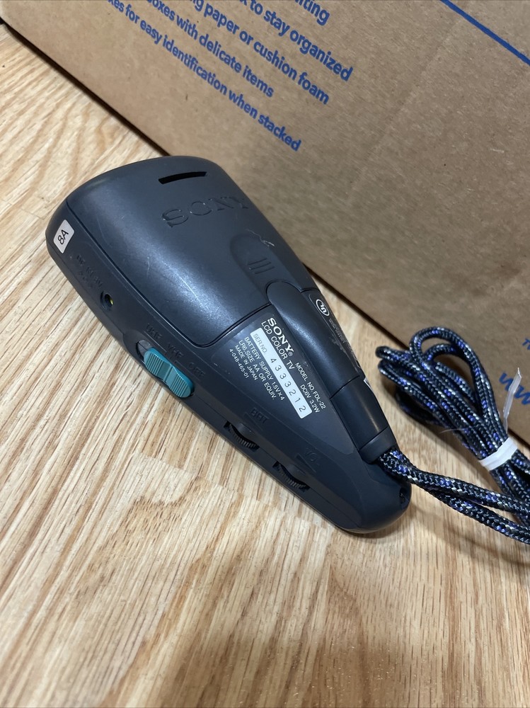 Sony Watchman FDL-22 Tested Works 1A