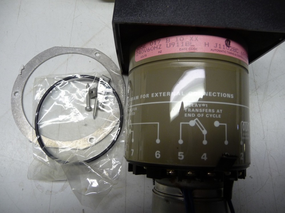 ATC - Marsh Bellofram - #305E017B10XX, Electromechanical On-Delay Timer, 240vac
