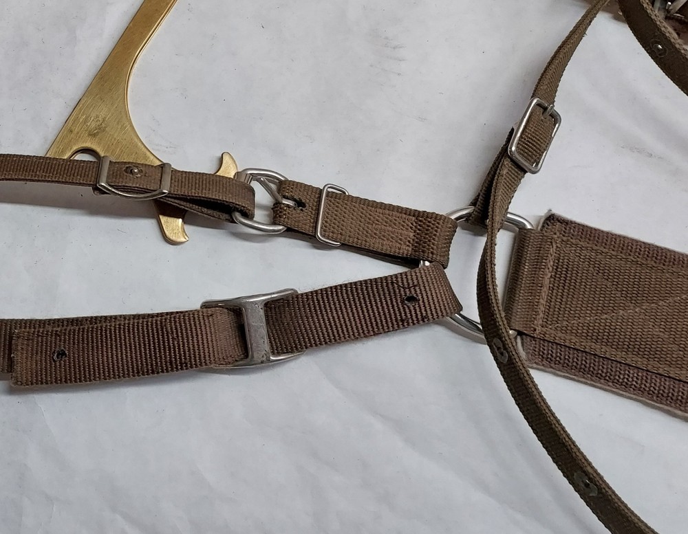 Nylon Saddle Britchen Breeching W/ Breast Collar