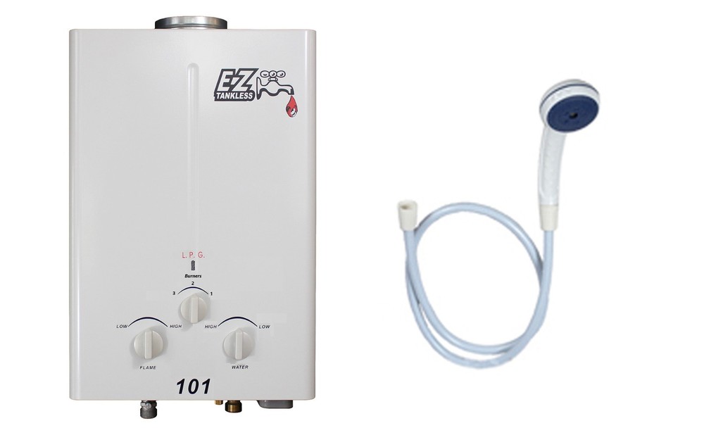 EZ Tankless EZ 101 42000BTU Portable Propane Tankless Water Heater