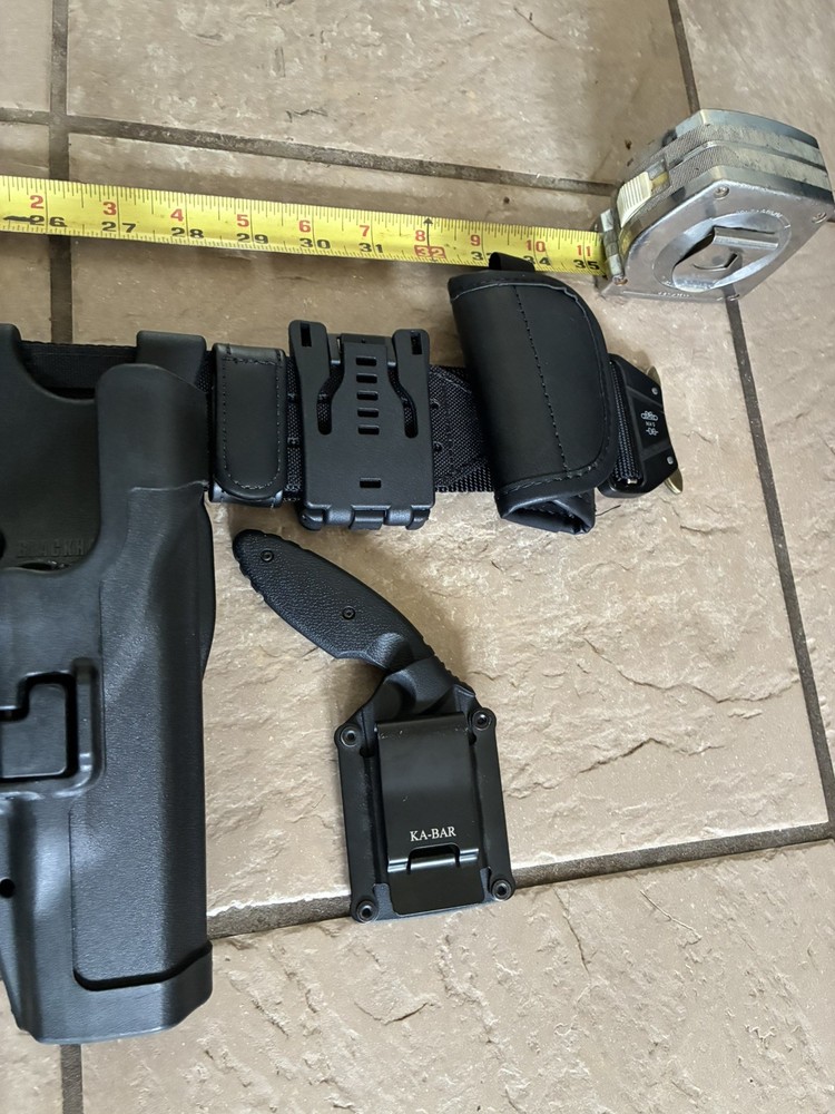 Police/Range Belt With Accessories