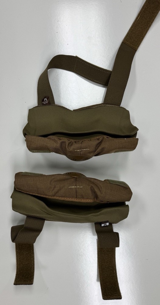 USGI USMC Coyote Brown Elbow Pads Size Medium New