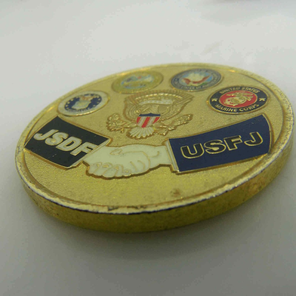 USFJ JSDF FRIENDSHIP CHALLENGE COIN