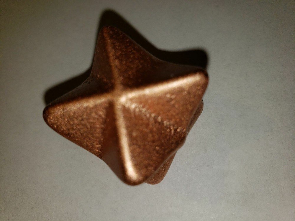 2 Inch Solid Copper Merkaba