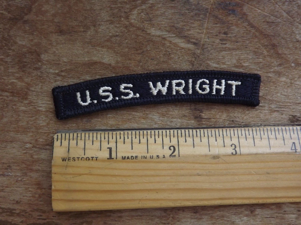 Navy U.S.S. WRIGHT Tab - INV# A4653