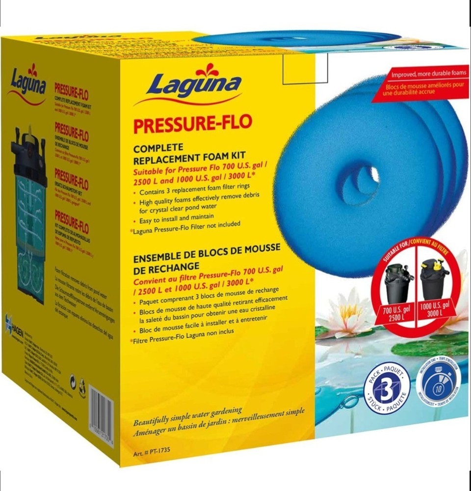 Laguna Pressure-Flo Complete Replacement Foam Kit